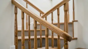 Poręcze drewniane Kornik