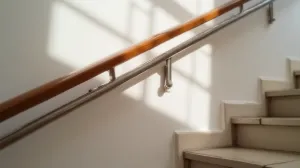 poręcze przy schodach