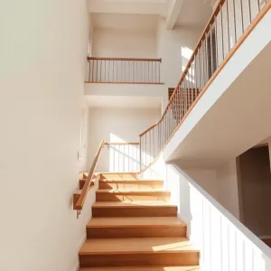 Projekt klatki schodowej w bloku