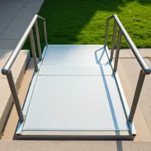 Rampa na schody dla wózków inwalidzkich