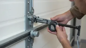 Regulacja rolek bramy segmentowej