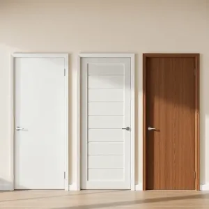 Rodzaje drzwi bezprzylgowych