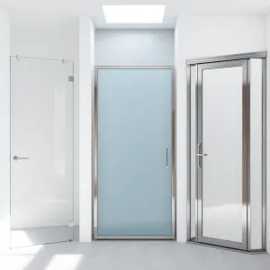 Rodzaje drzwi prysznicowych