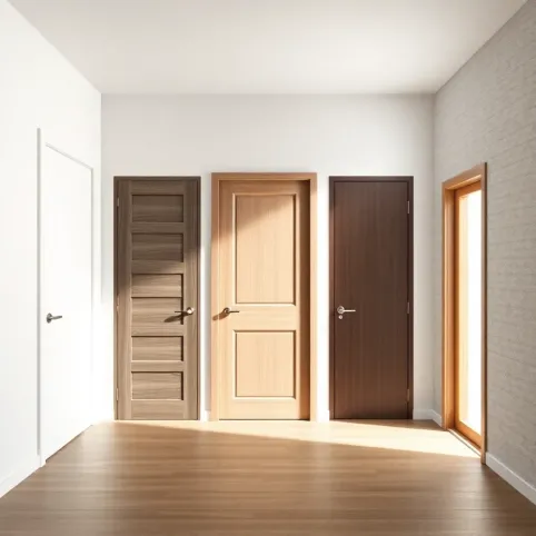 Rodzaje drzwi wewnętrznych