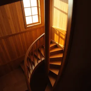 Rodzaje schodów drewnianych