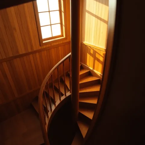 Rodzaje schodów drewnianych