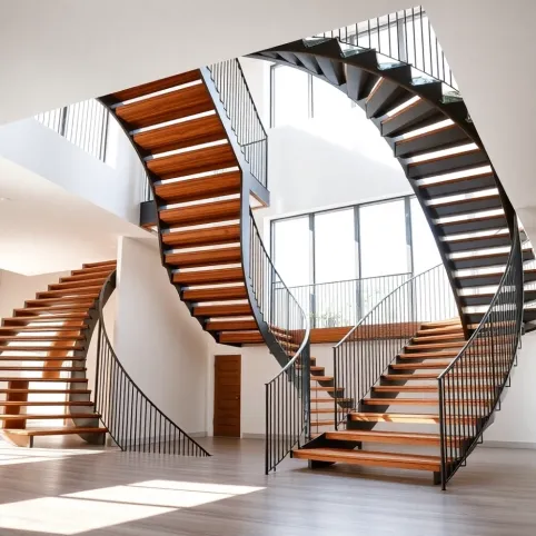 Rodzaje schodów wewnętrznych