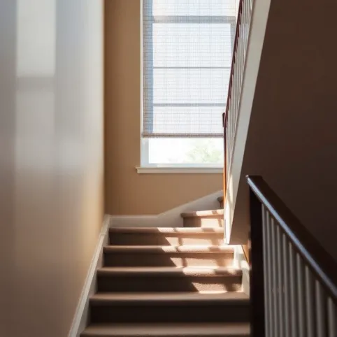 Roleta na klatkę schodową