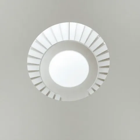 Rzut klatki schodowej w bloku