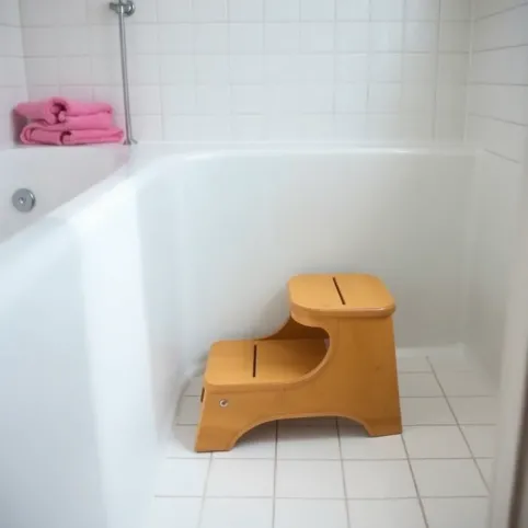 Schodki do wanny dla dzieci