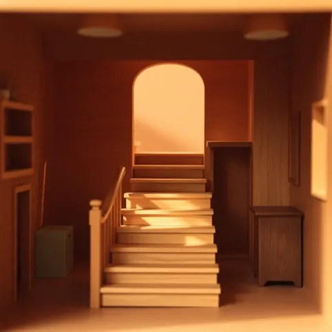 Schody do domku dla lalek