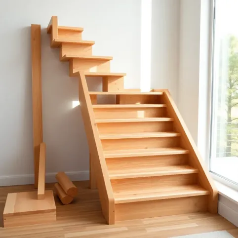 Schody drewniane do samodzielnego montażu
