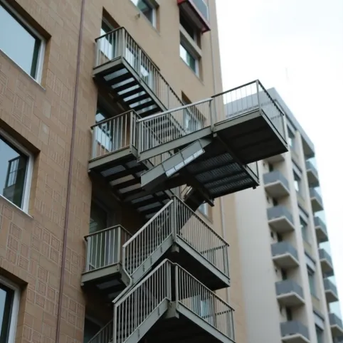 Schody ewakuacyjne wymagania