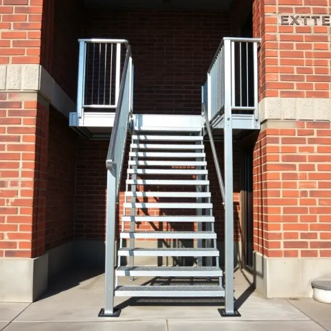 Schody ewakuacyjne wymiary