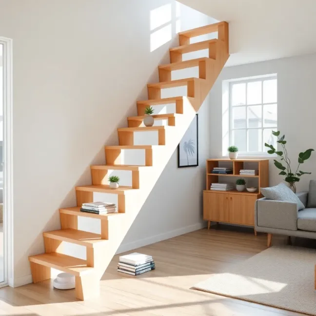 Schody półkowe do samodzielnego montażu