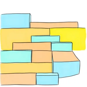 Schody rysunek dla dzieci