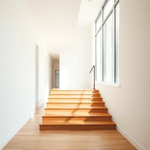 Schody w korytarzu