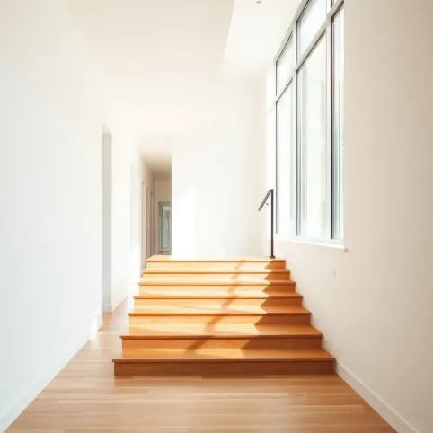 Schody w korytarzu