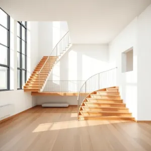 Schody w salonie aranżacje