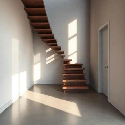 Schody w wiatrołapie