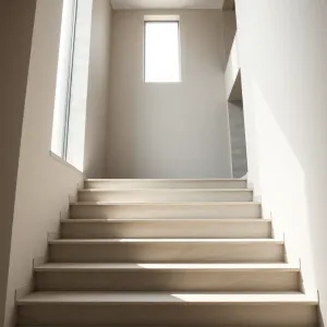 Schody z kamienia w domu