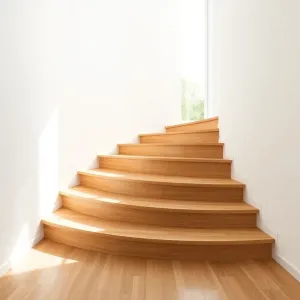 schody z paneli podłogowych