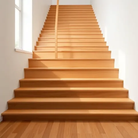 schody z paneli winylowych