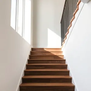 Schody z paneli winylowych COREtec