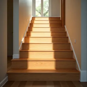 Schody z paneli winylowych QuickStep