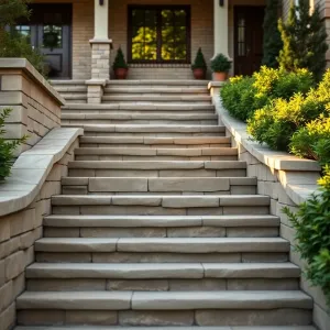 Schody zewnętrzne do domu