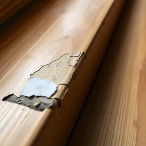 Schodzi lakier bezbarwny jak naprawić