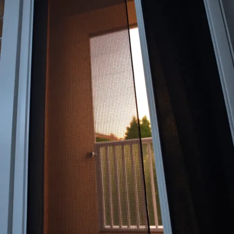 siatka na drzwi balkonowe dla kota