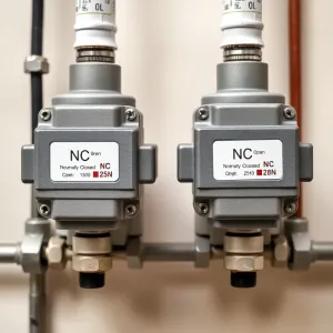 Siłownik do podłogówki NC czy NO