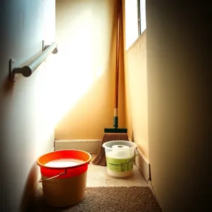 Sprzątanie Klatki Schodowej Podczas Remontu