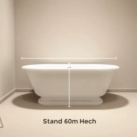 Standardowa wysokość wanny od podłogi