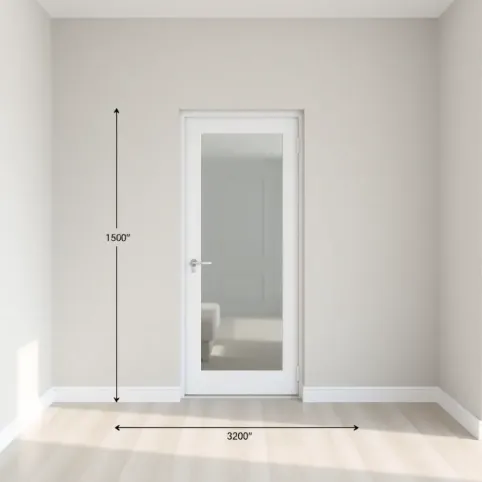 Standardowe wymiary drzwi balkonowych jednoskrzydłowych