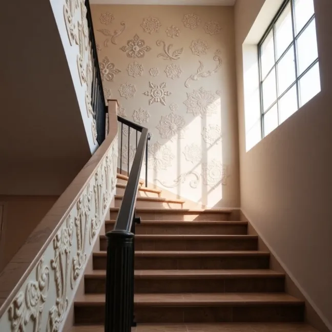 Stiuk Na Klatce Schodowej