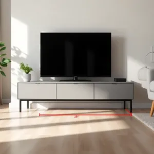 Szafka RTV ile od podłogi