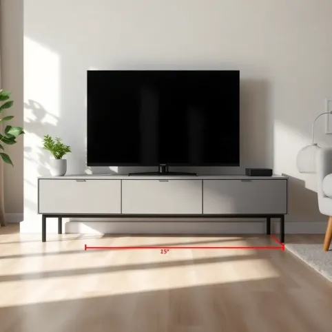 Szafka RTV ile od podłogi