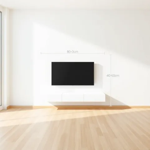Szafka RTV wisząca ile od podłogi