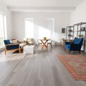 Szarą podłoga jakie meble