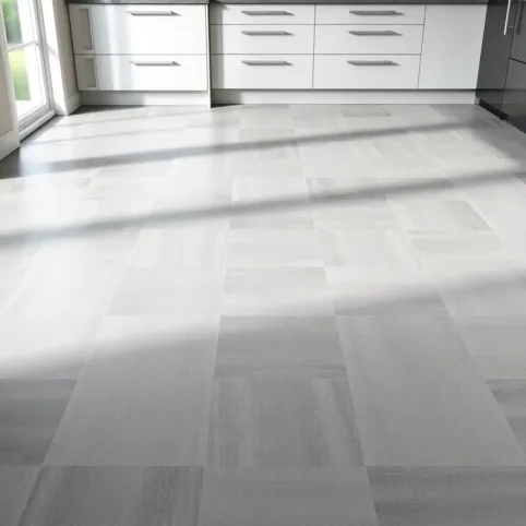 Szare płytki podłogowe do kuchni