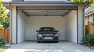 Szerokość bramy garażowej na 1 auto