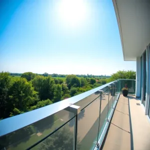 Szkło na balustrady balkonowe cena