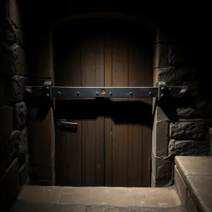 Sztaba na drzwi do piwnicy