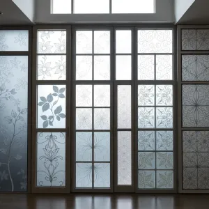 Szyby do drzwi pokojowych wzory