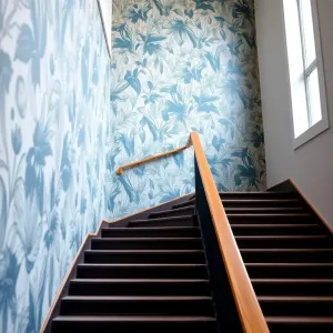 Tapeta winylowa na klatkę schodową