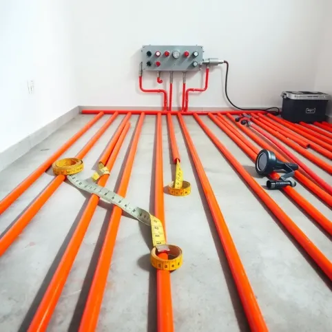 Układanie ogrzewania podłogowego cena