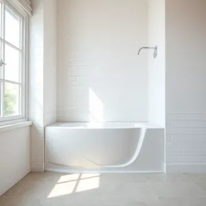 Wanna dla niepełnosprawnych z drzwiczkami