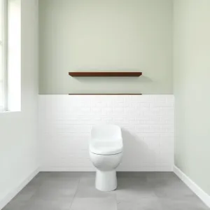 WC płytki do połowy